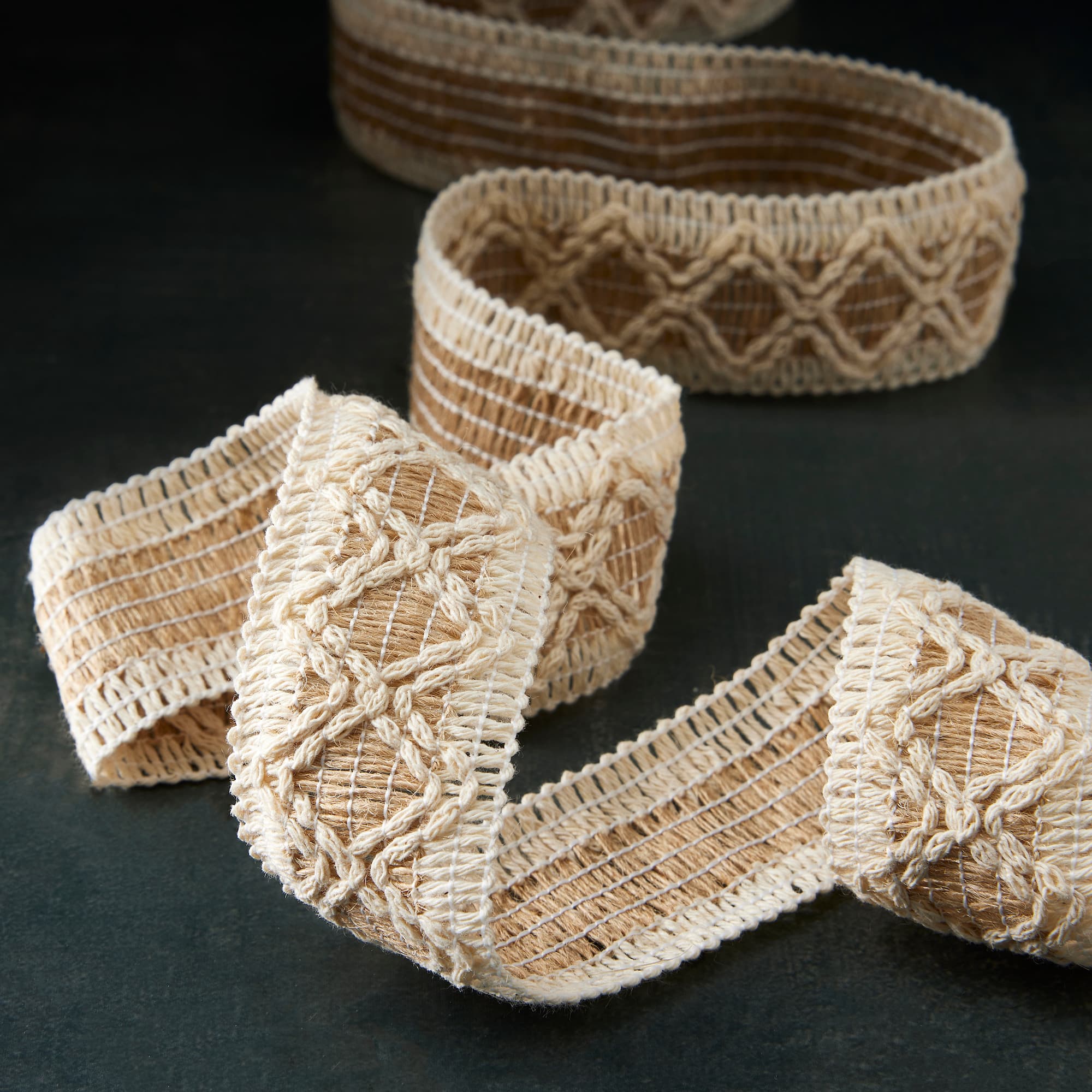 1.625" x 3yd. Zigzag Trim Ribbon by Celebrate It®